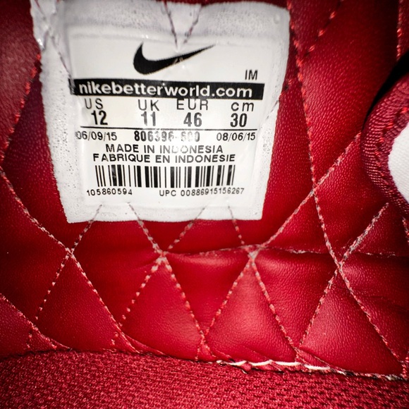 Nike Lebron 8 Lifestyle Red - Picture 3 of 3